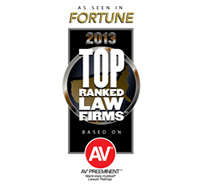 As Seen In Fortune | 2018 Top Ranked Law Firms | Based on AV Preeminent Martindale-Hubbell Lawyer Ratings