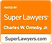 Rated By Super Lawyer Charles W Ormsby Jr SuperLawyers.com